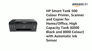 Download the latest drivers, firmware, and software for your hp smart tank. Hp Smart Tank 500 Colour Printer Scanner And Copier For Home Office High Capacity Tank 6000 Black And 8000 Colour With Automatic Ink Sensor Amazon In Computers Accessories