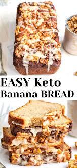 Keto Banana Bread Bread Recipes Sweet Keto Banana Bread Banana Bread Recipes