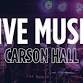 Live Music - Carson Hall event image