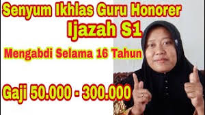 Contoh surat pernyataan guru honorer. Contoh Surat Keterangan Penghasilan Guru Honorer Sd Cute766
