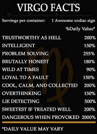 I Saw This One And I Immediately Thought About You Virgo Zodiac Virgo Facts Virgo