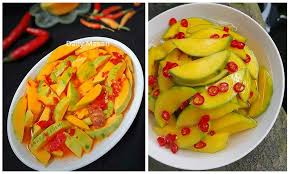 Jeruk mangga asam boi ais krim soda pedas cara lynn kitchen. Resepi Jeruk Mangga Bercili Yang Menggiurkan Memang Umphh Sangat Sampai Terbeliak Biji Mata Daily Makan