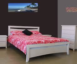 Long single adjustable bed with copper memory foam mattress bundle. White Wash Coolum King Single Suite White Wash King Single Bedroom Suite Dial A Bed