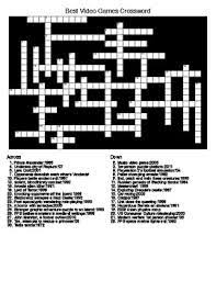 6 music through the decades (15) Video Games Word Search And Crossword Puzzles By Lonnie Jones Taylor