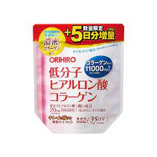 It makes your skin tissue. Orihiro Collagen And Hyaluronic Acid Powder 11000mg 210g Jagodo
