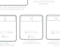 Bed Sizes Chart Projectsurrenderone Online