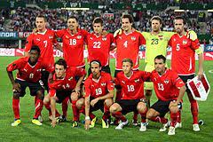 Entre la russie et le danemark et l'ukraine et l'autriche. Equipe D Autriche De Football Wikipedia