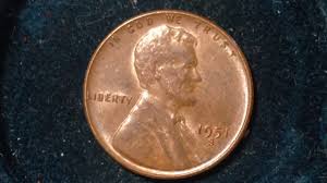 1951 S Wheat Penny Mintage 136 Million