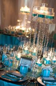 Pin By Tamyra Boykins Realtor On Ceremony And Reception Decor Ideas Blue Wedding Centerpieces Tiffany Blue Wedding Centerpieces Tiffany Blue Wedding Decorations