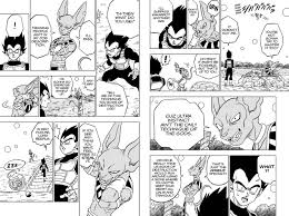 The manga was left unaltered in terms of panel layout as the entire publication is read from right to left, as it would be in japan. Dragon Ball Super 68 Vegeta Manga The Outerhaven