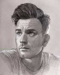 8 401 Likes 102 Comments Justin Maas Maas Art On Instagram Here S A Drawing I Did Of Ewan Mcgre Celebrity Drawings Star Wars Art Drawings Cool Drawings