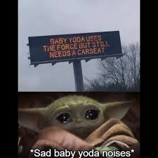 Pin By Emmygirl47 On Baby Yoda Star Wars Memes Yoda Meme Star Wars Yoda