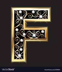 Bow alphabet ilustrasi huruf f putih png pngegg huruf e wallpaper download ke ponsel anda dari phoneky F Gold Letter With Swirly Ornaments Vector Download A Free Preview Or High Quality Adobe Illustrator Ai Eps Pdf And High Resolution Huruf Gambar Logo Keren