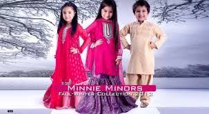 Minnie Minors Gharara Girl Outfits Kids Wear Fashion