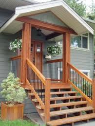 From wood deck, wrought iron, lattice panels, and steel cable to glass panels, knee walls, and more, we have plenty of railing ideas for you to explore. 9 Front Porch Handrail Ideas Front Porch Steps Porch Steps Porch Handrails