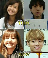 If jungkook and lisa had a baby. We Were Baby S Lisa Blackpink And Bts When Youre In Love Album Bts