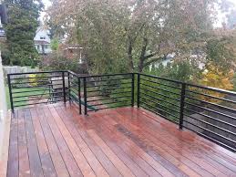 Rather, there are sections of the residential codethat apply to building standards related to structures such as railings, stairs, stringers, treads, footings, framin and ledger boards. Aluminum Railings American Railworks
