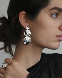 The Small Sculpted Heart Pendant worn by @josephineaarkrogh