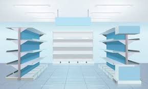 Empty Supermarket Shelves Design Paid Affiliate Affiliate Supermarket Shelves Design In 2020 Supermarket Design Interior Supermarket Design Shelf Design