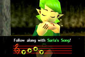 Saria teaches saria's song to link as a symbol of friendship when he visits her in the sacred forest meadow in ocarina of time. Medli S Melodies Saria S Song By Someone In A Tree Zelda Universe