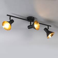 Modern Spot Black 3 Light Rotating And Tilting Magno Ceiling Spotlights Ceiling Lights Living Room Modern Ceiling
