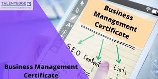 The Business Management Certificate Program Is Constructed For Students Who Are Interested In Achieving Entry In 2020 Business Management Management Skills Management