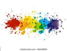 Check spelling or type a new query. Rainbow Paint Splashes Your Design Stock Vector Royalty Free 436439809