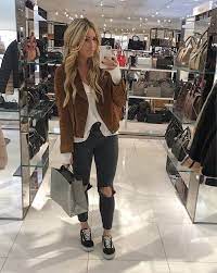 Play Date Outfit Vans Vans Outfit Suede Jacket Outfit Thumbhole Top Black Vans Outfit Fashion White Vans Outfit
