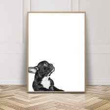 French Bulldog Printable Wall Art Frenchie Nursery Decor Etsy Bulldog Art Printable Wall Art Bulldog Decor