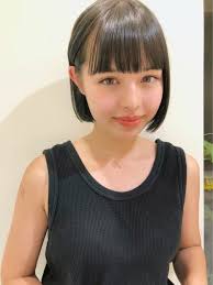 大人の可愛げを引き出す 2019夏 ミニボブ ヘアカタログ 髪型 ボブ ストレート ボブ 髪型 ボブ