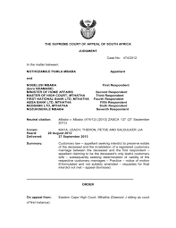 Certified copy of the id of the person to be appointed as executor / master's representative. How To Get A Letter Of Executorship In South Africa