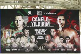 The mexican fighter will defend his super middleweight championship against turkey's avni yildirim at hard rock stadium. O3n1ukeiskaibm
