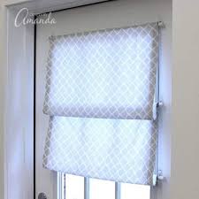 Btw, what that means is that these do not function as blinds, they are merely decorative, and stationary. No Sew Roman Shade Tutorial Crafts By Amanda Home Decor Projects
