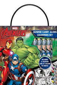 Maybe you would like to learn more about one of these? Marvel Avengers Coloring Book And Avengers Play Set With Stickers And Crayons Toys Games Drawing Pads