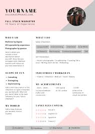 This resource will walk you through the basics of creating, formatting, and tailoring your resume to help you make your best impression to employers. 15 Expert Tips To Designing A Winning Resume Piktochart Blog Piktochart