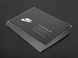 Nike 255 Print Collateral By Darrin Crescenzi Via Behance Foil Business Cards Print Collateral Business Card Template