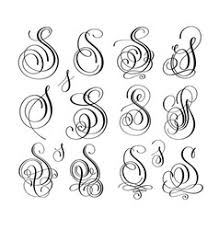 Capital letter g cursive fancy s. Calligraphy S Vector Images Over 11 000