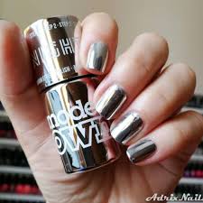 one night stand from models own nailpolish esmaltes mirrormani chromenails mirroreffect nailart nail polish chrome nails manicure