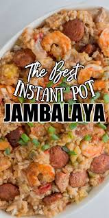 The Best Instant Pot Jambalaya Jambalaya Recipe Jambalaya Recipe Instant Pot Jambalaya Recipe Easy
