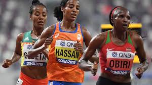 'i think there is a cloud. Sifan Hassan Spurt Naar Wk Goud Op 10 000 Meter Rtl Nieuws