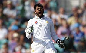 My favorite bit is azhar ali scurrying away after receiving the signal that they're about to pop. Dubai Test Azhar Ali S Triple Ton Puts Pakistan In Control Vs Wi Sports News