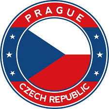 Czech republic flag vector.illustration of czech republic flag. Czech Republic Prgue Sticker By Alma Studio Czech Republic Blue Bg Czech Flag