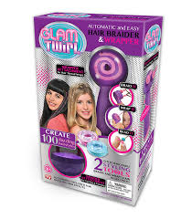 The names used on our color chart and product titles don't always match the names on the packages of hair. Shop Glam Twirl Easy Automatic Hair Braid Purple Pink