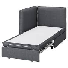 Vallentuna Sleeper Module With Backrests Hillared Dark Gray Ikea In 2020 Armchair Bed Vallentuna Flexible Furniture