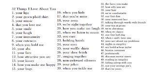 Welcome to the 52 reasons i love you website. 52 Reasons Why I Love You Template Google Search 52 Reasons Why I Love You Reasons Why I Love You Why I Love You
