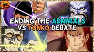 Who Is Stronger Between Marine Admirals And Yonko Commanders?