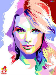 Taylor Swift in WPAP by FajryAlFatih