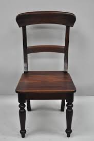 Forget trying to figure out how you will be able to host all your family and friends for thanksgiving dinner; 6 Crate Barrel Dark Solid Wood Farmhouse Dining Room Chairs Curved Back Furniture Home Living
