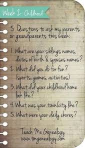 Questions To Ask The Kid About Their Dad Printable Family History Projects Family History Book Family Genealogy