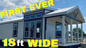 The barstow model has 2 beds and 2 baths. First Ever 18 Ft Wide Mobile Home Tour Single Wide With A Tiny House Vibe Mobile Home Tour Youtube